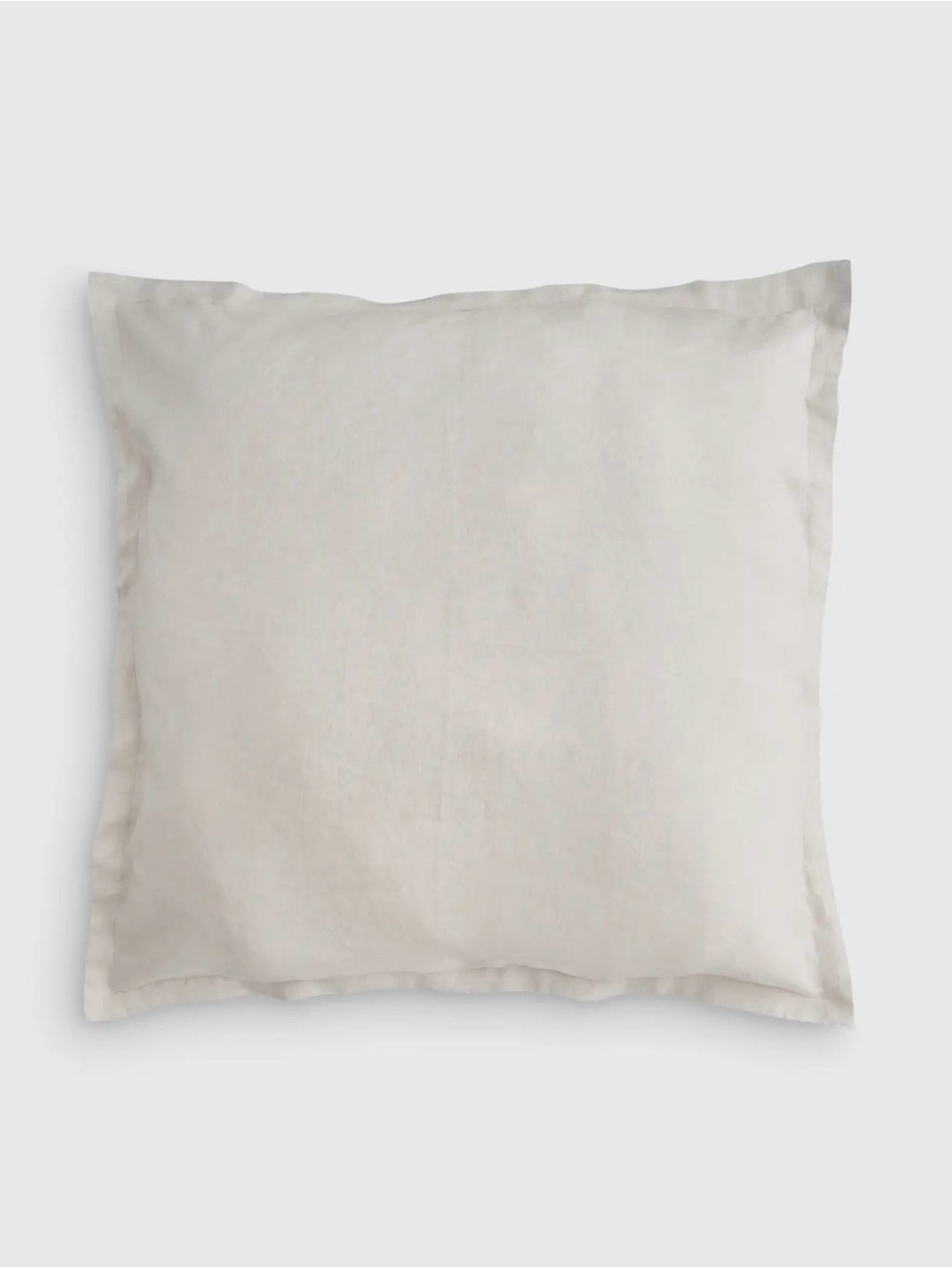 3 Natural Chambray European Linen Euro Shams - Retail $30 each @kirsch71